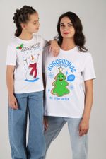 Фуфайка (футболка) для девочки Карнавал-1 Виотекс МОЛОЧНЫЙ