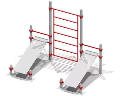 Комплекс из 2 скамеек для пресса и шведской стенки