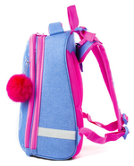 Ранец BRAUBERG PREMIUM, 2 отделения, с брелком, Hummingbird, 38х29х18 см, 227821