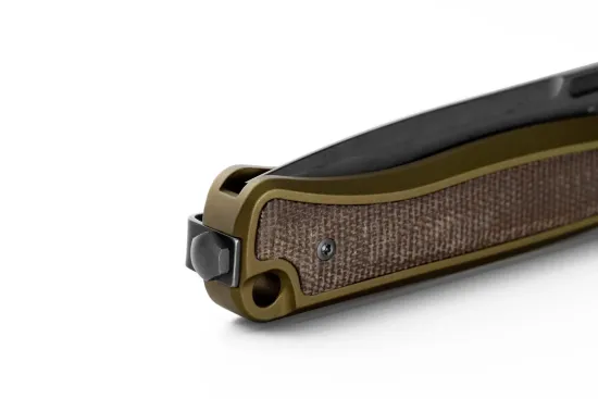 Нож складной Lion Steel Skinny Aluminium Green Black - сталь MagnaCut, рукоять алюминий