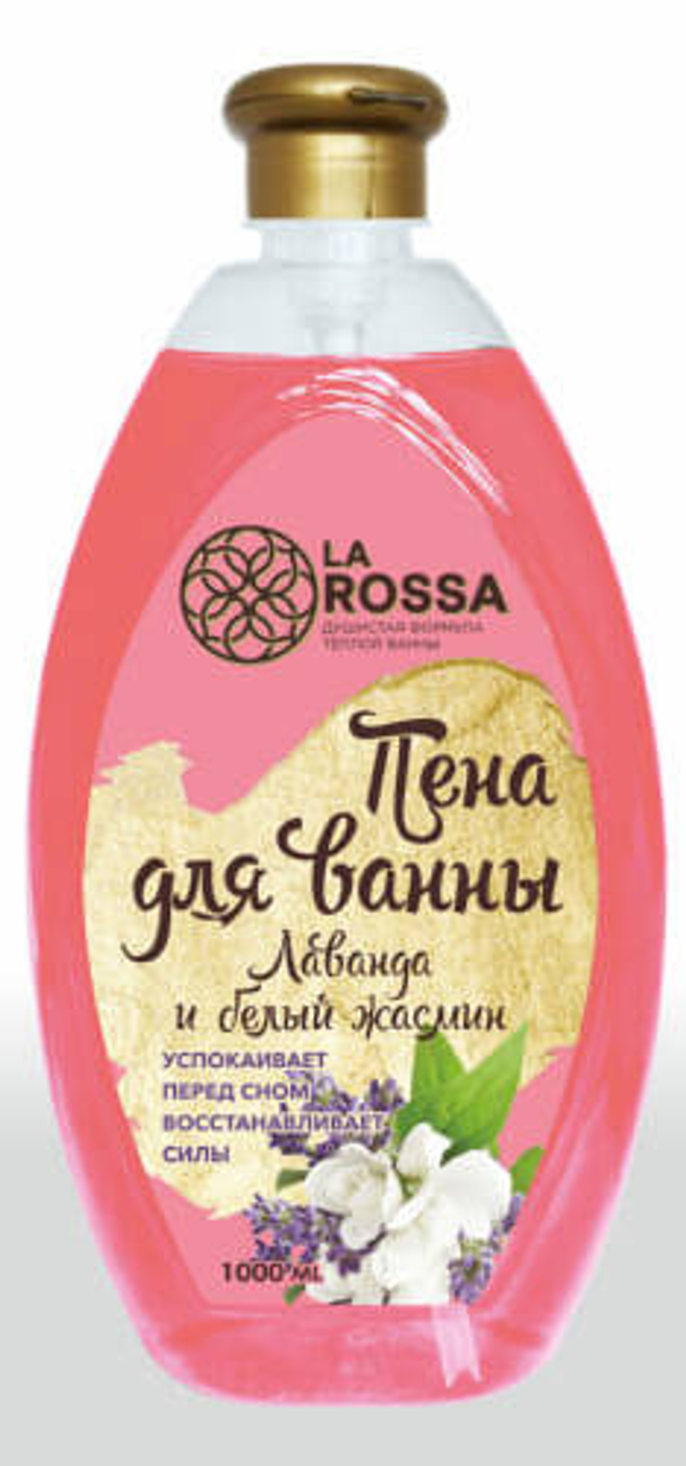 ЛаРосса Пена для ванн 1,0л.Лаван.\Бел.жасминХ10 (2852) 0465