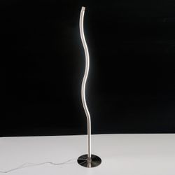 Citilux Гуффин CL804001 Торшер светодиодный с диммером Матовый Хром