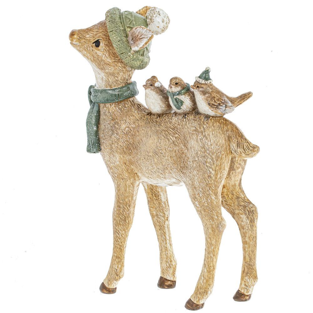 GAEM Фигурка декоративная "Олень", L18 W8 H25 см