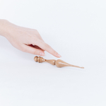 Деревянный крючок для вязания из древесины вяза 4 мм. K236