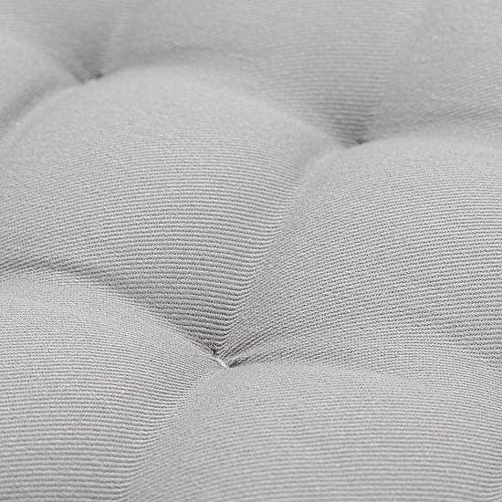 Подушка на стул из хлопка серого цвета из коллекции essential, 40х40 см