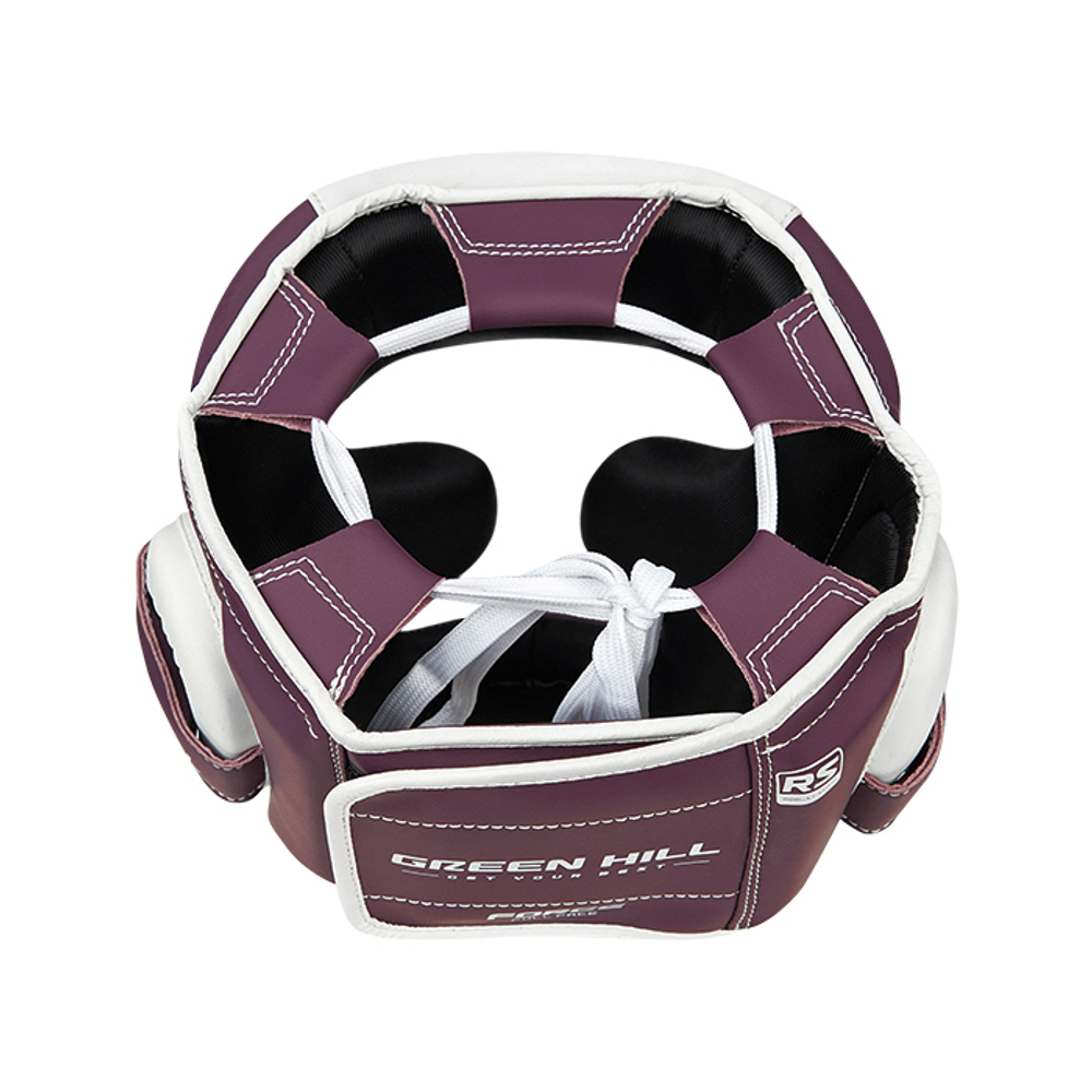 CNHGKF-550 Боксерский шлем Force Full Face KK Фиолетово-белый
