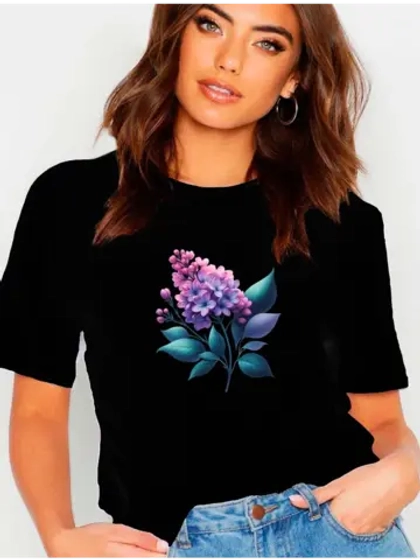 Футболка сирень