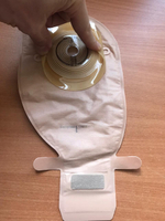 10 штук. Калоприемник конвексный для втянутых стом 155090 SenSura Coloplast дренируемый, 15-43 мм