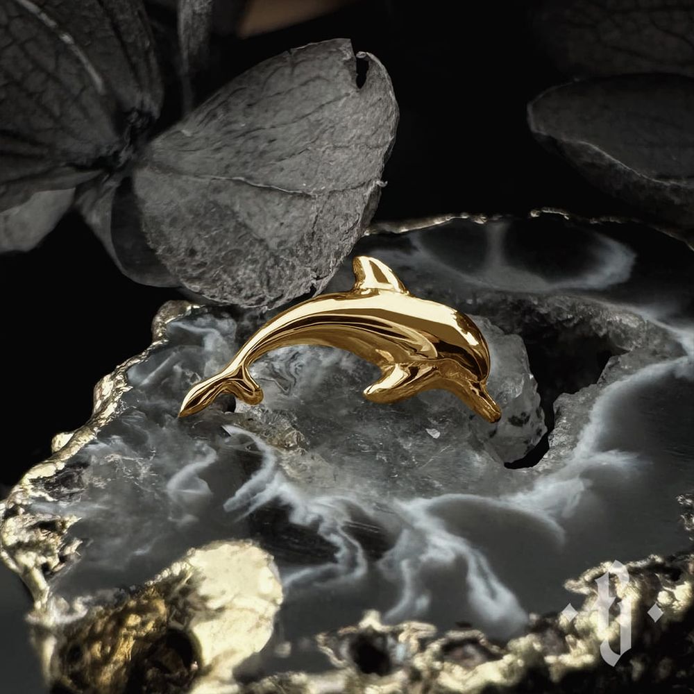 Накрутка &quot;Dolphin&quot; - Желтое золото