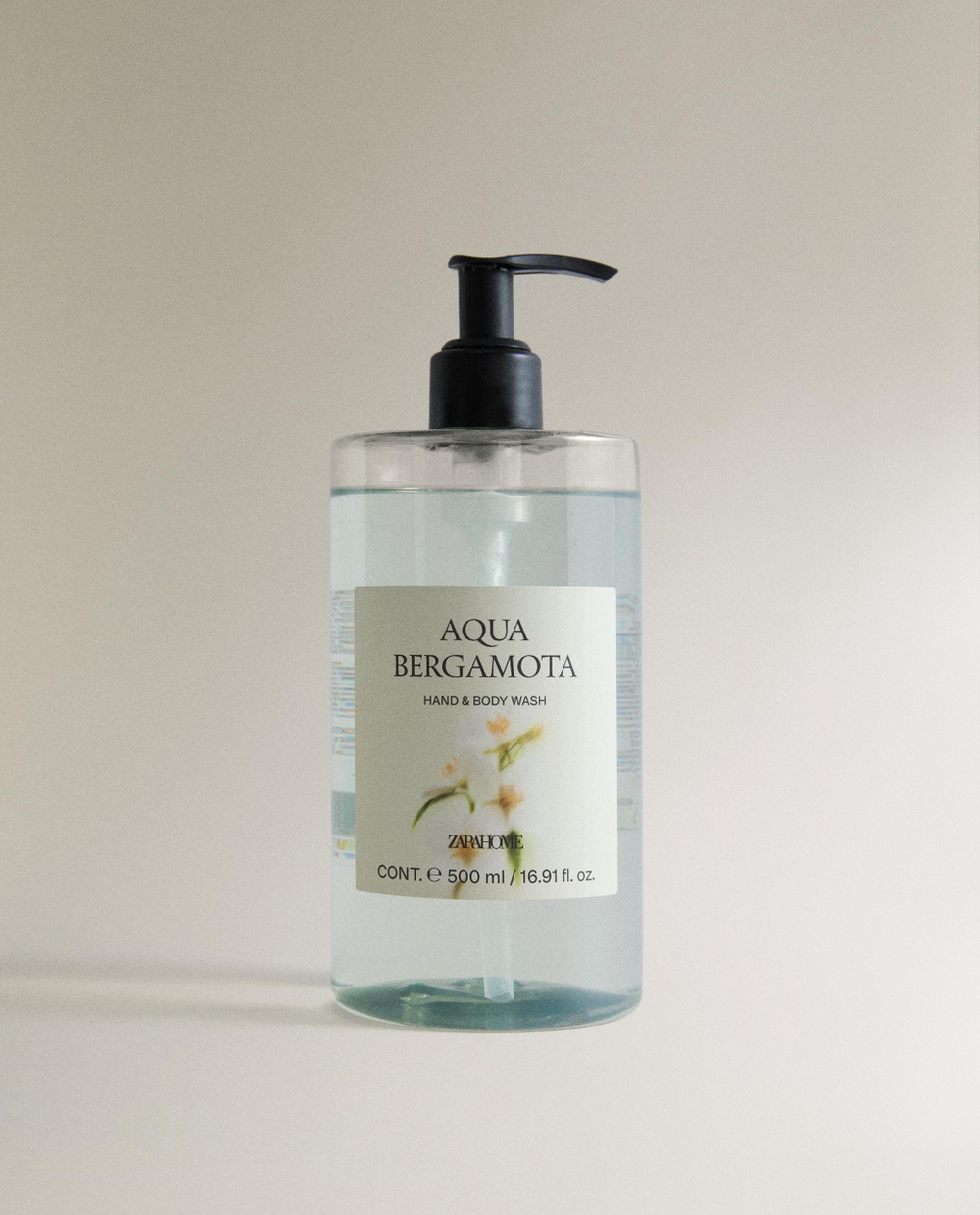 Zara Home Жидкое мыло для рук Aqua Bergamota, 500 мл