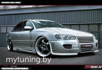 Передний бампер SAAB для Opel Omega B