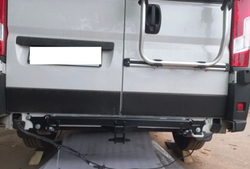 Фаркоп с элект. Smart, на Citroen Jumper, FIAT Ducato, Peugeot Boxer 2006- Нагрузки: 3300/160 кг. (паспорт и сертификат в комплекте) FA 0340-E, Бизон