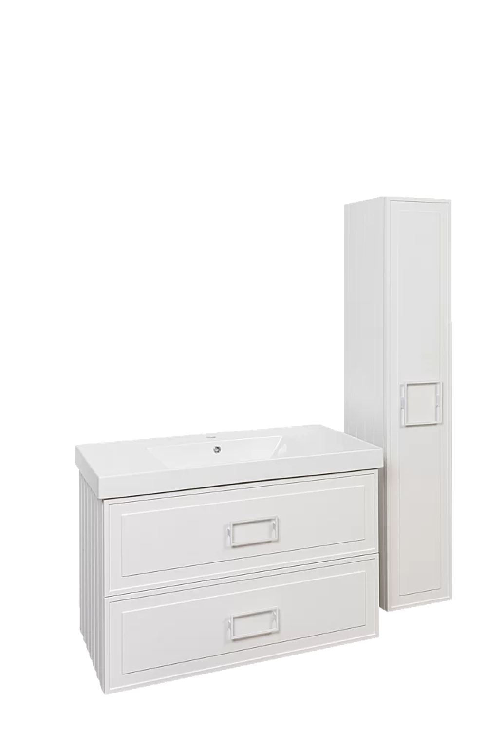 Пенал LA FENICE Cubo Bianco 30 белый/ручка белая