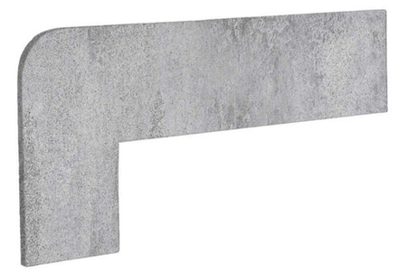 Плинтус ZANQUIN RECTO OPERA SILVER IZQDA лев. угловой