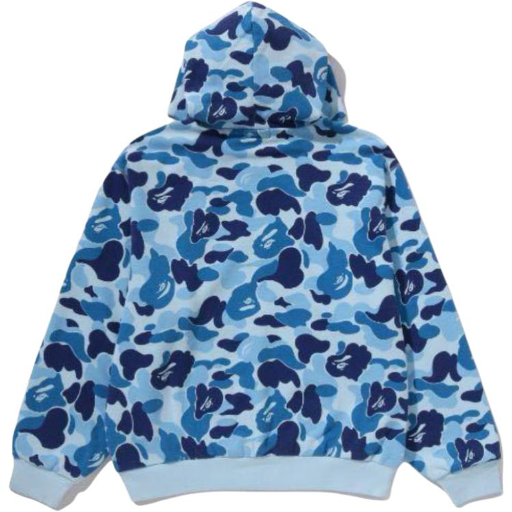 A Bathing Ape Bathing Ape Abc Camo Sweatshirts Cardigan Moderate No Fleece Lined Regular Zip Closure 0zxswm305821q синий