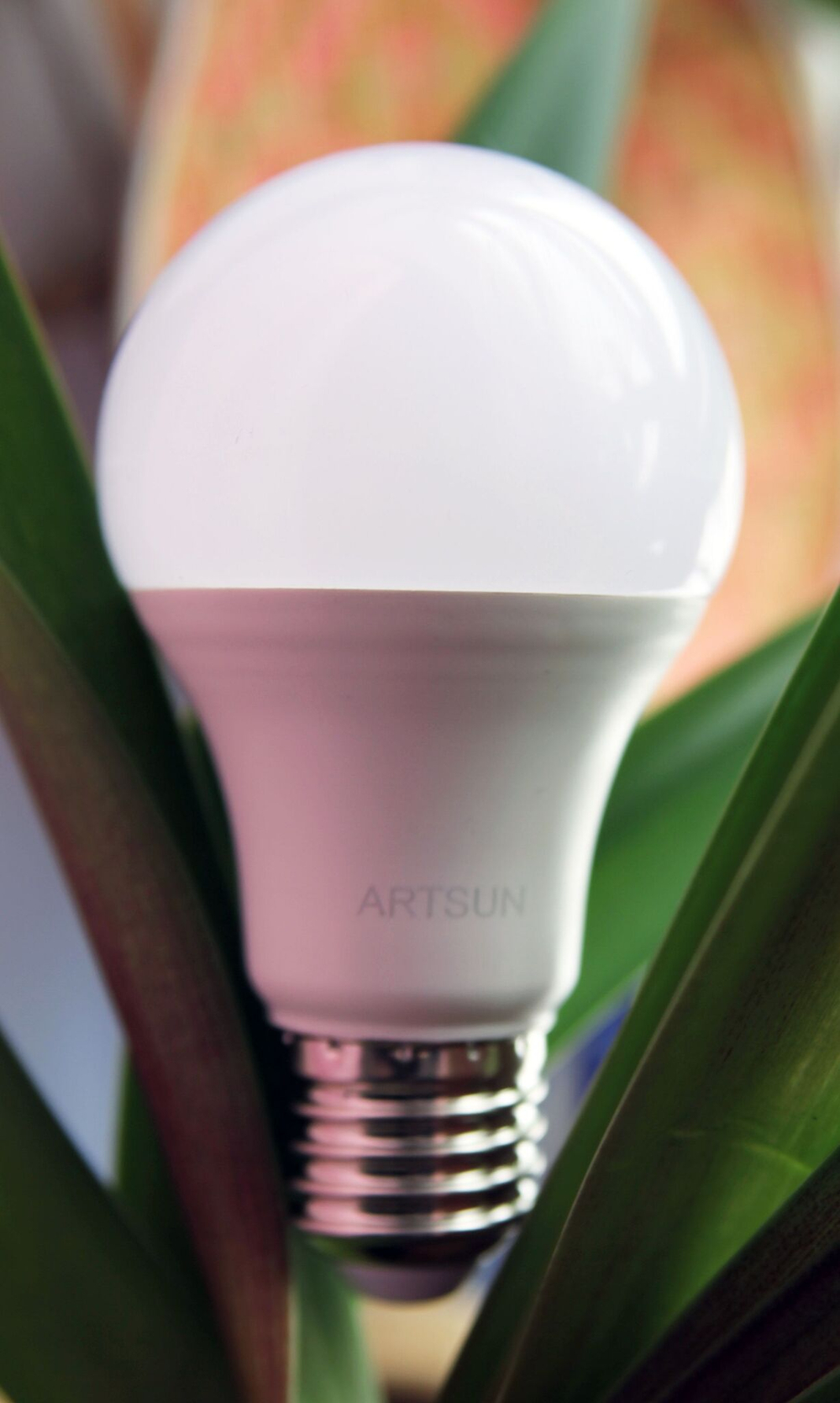 ARTSUN светодиодная лампа 12W 3000К E27, комплет из 10 штук