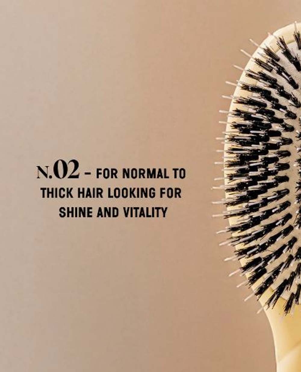 La Bonne Brosse Массажная расческа для волос N 02 Essential Detangling Brush - Emerald Green