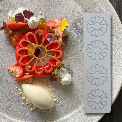 Силиконовый коврик для декора "Цветок 12 лепестков"