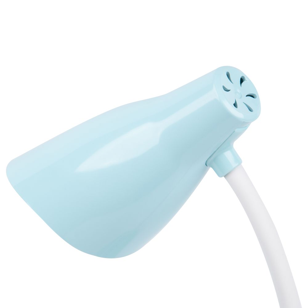 TLD-559 Blue-LED-280Lm-5000K-Dimmer Светильник настольный. 3W. Сенсорный выключатель. Голубой. ТМ Uniel