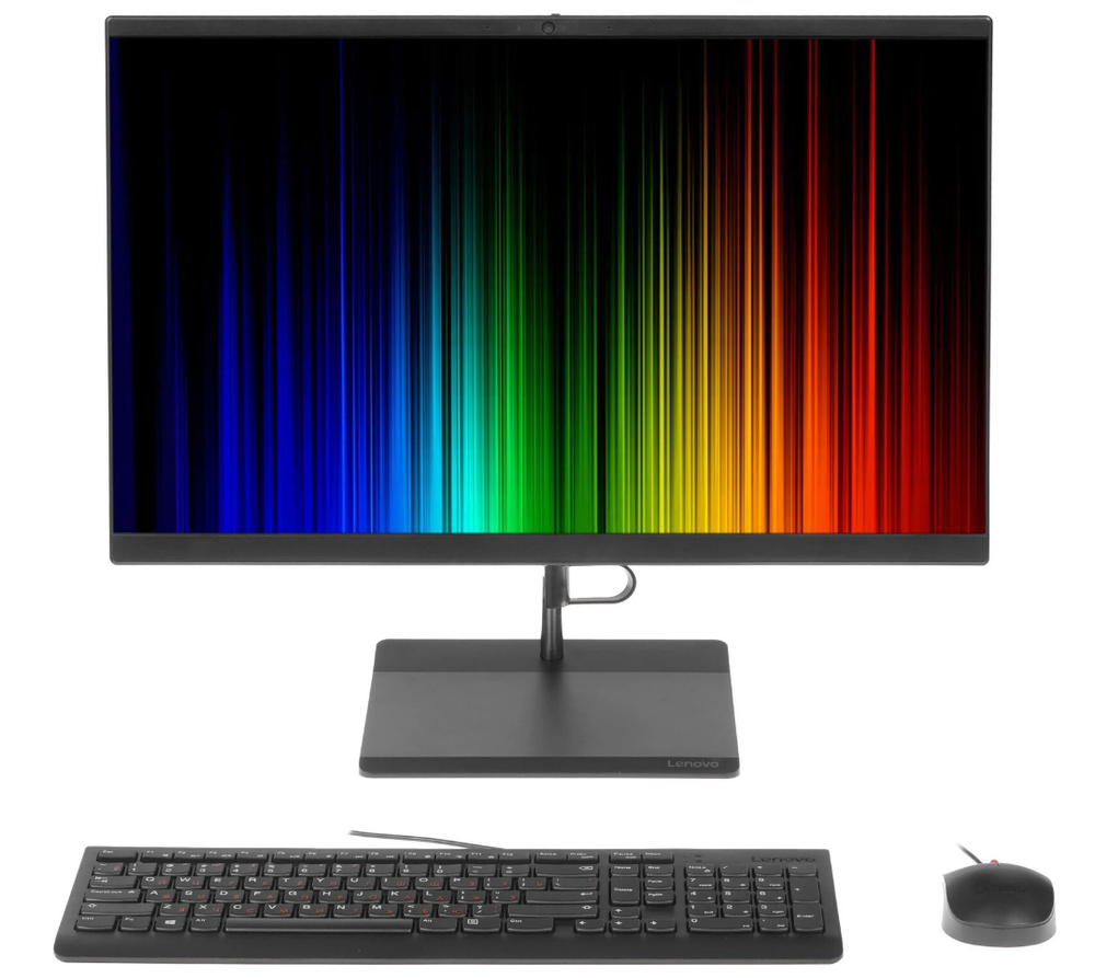 24" Моноблок Lenovo V30a 24IIL (1920x1080, Intel Core i3-1005G4, RAM 8ГБ, SSD 256GB, Intel UHD Graphics, OS Windows)