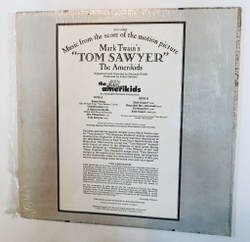 Винтажная виниловая пластинка LP Amerikids Tom Sawyer Том Сойер Мюзикл Music From The Score Of The Motion Picture (USA 1973)