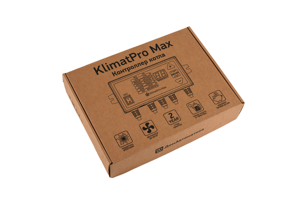 Контроллер котла отопления KlimatPro Max c протоколом связи OpenTherm