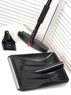 Щетка автомобильная для снега с скребком и лопатой, 3 в 1 (095520652-xD21)