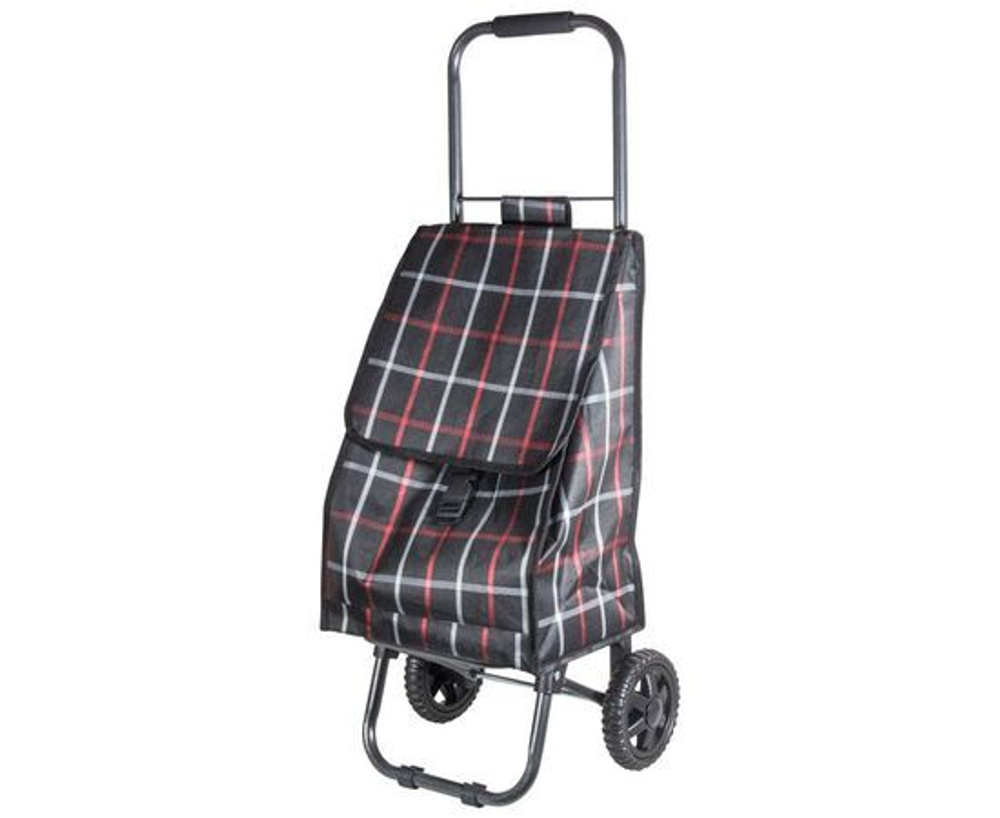 Тележка сумка на колесах хозяйственная складная на колесиках для продуктов грузовая 30 кг D203ECO Brown 002251