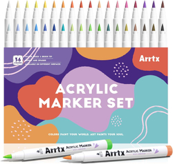 Arrtx Marqueurs акриловые маркеры 36D