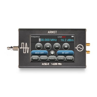 ARINST ArSiG-R портативный генератор прямоугольного и синусоидального сигнала