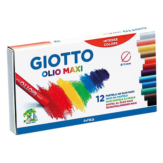 Мелки цветные &quot;Giotto&quot; 12 шт.