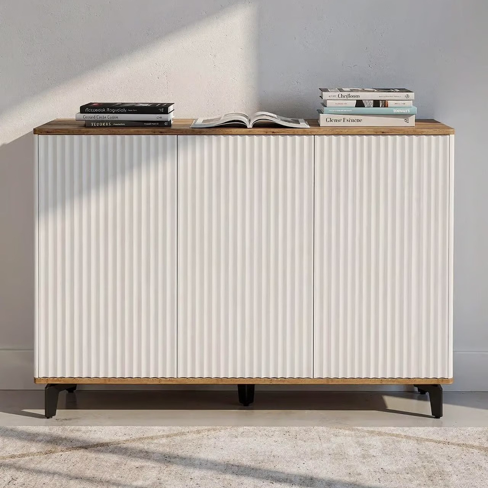 Комод ROYAL 5051 эко (Дуб Веллингтон-Черный)