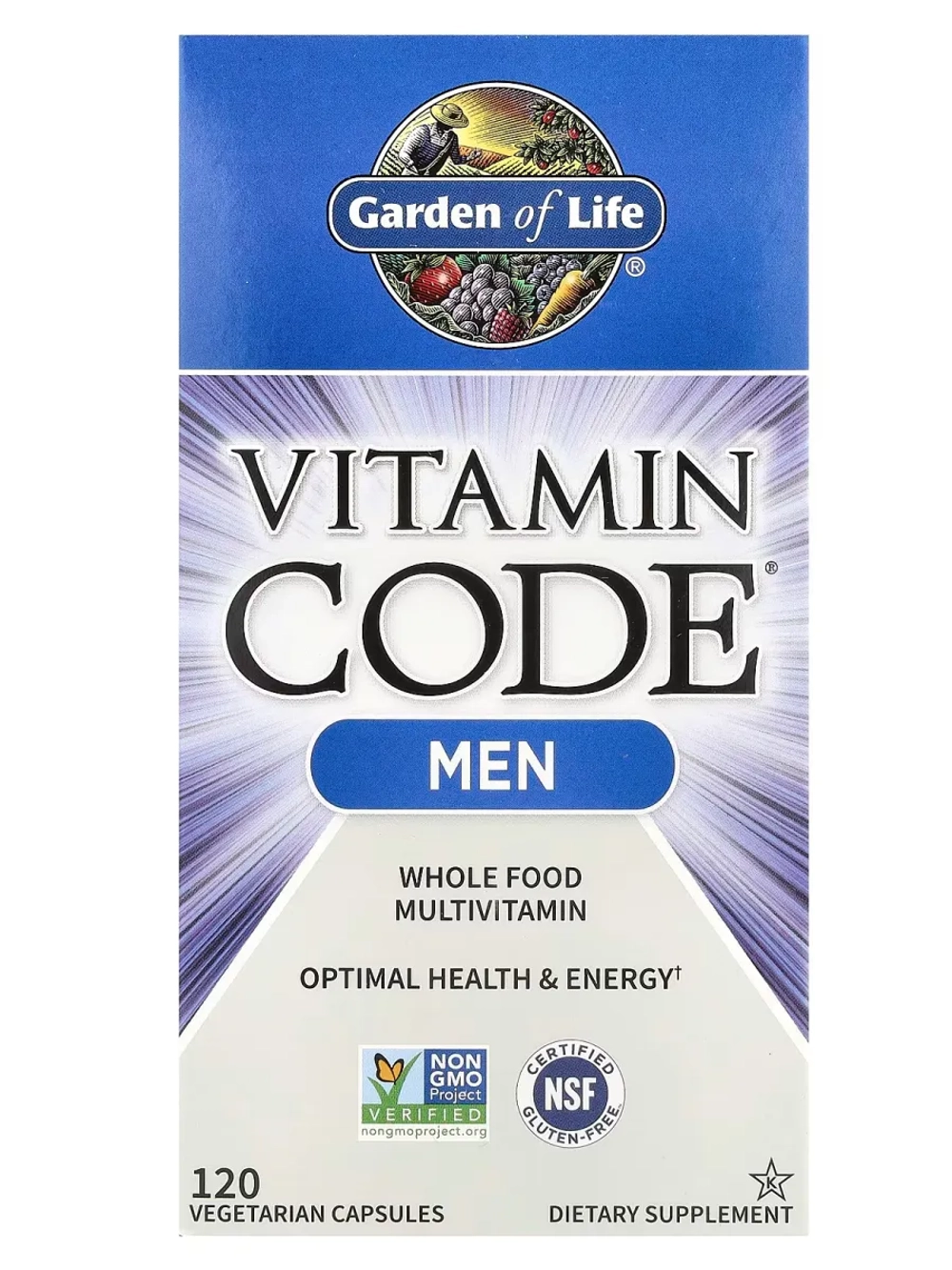 Vitamin Code Комплекс для мужчин 120 капсул