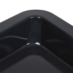 Форма для выпечки углерод сталь, 24х34х4.5 см, антиприг, прямоуг, чер, Daniks, Мерцание Синий сапфир