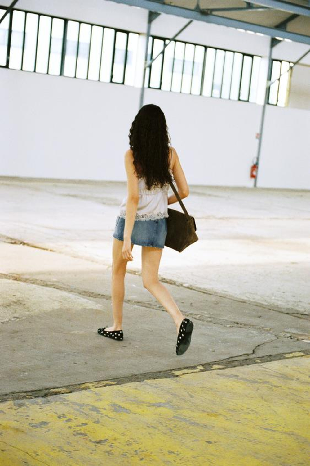 ZARA ДЖИНСОВАЯ МИНИ-ЮБКА TRF, ГОЛУБОЙ