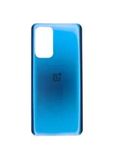 Задняя крышка для OnePlus 9 синяя (Arctic sky) без стекла камеры