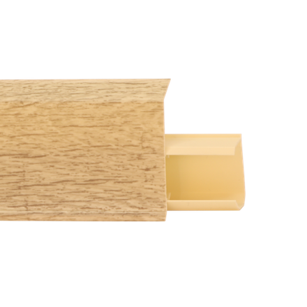 Плинтус Royce Quadro 55 560 Голд, 2200x55x22 мм