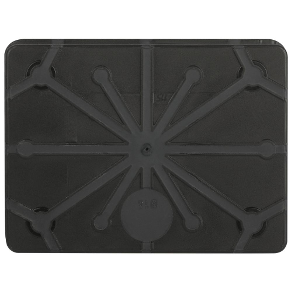 Распаячная коробка ЭРА KOR-150-110-70-11g-2MP-B двухкомпонентная HF стойкая к УФ 150х110х70мм черная прямой монтаж IP67