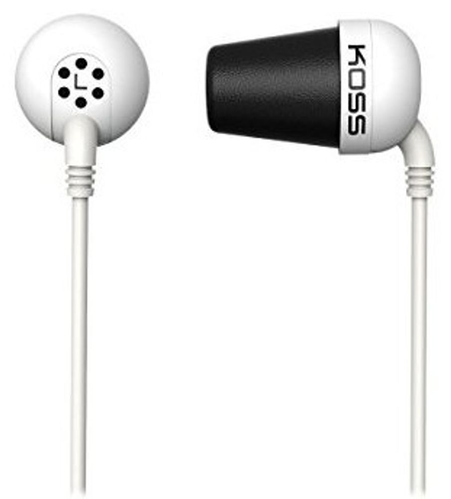 Наушники Koss The Plug белый