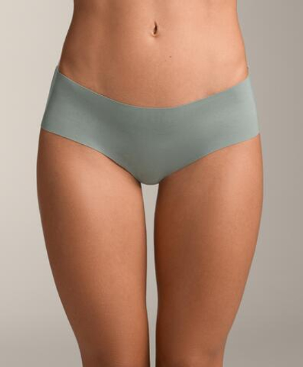 OYSHO Набор из пяти трусиков-хипстеров из полиамидной смеси, хаки-серый