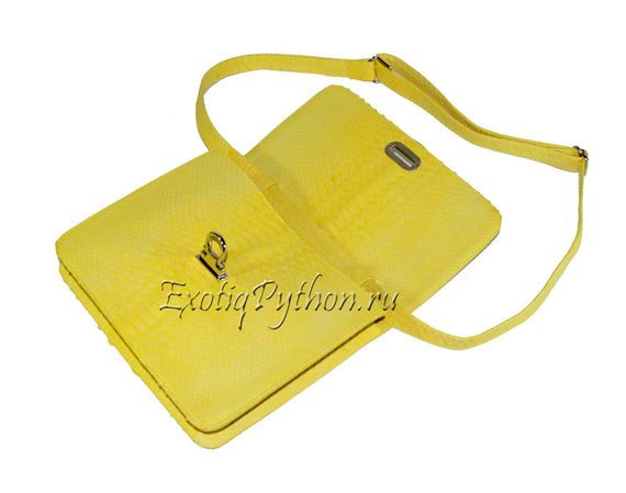 Клатч из кожи питона CL-1