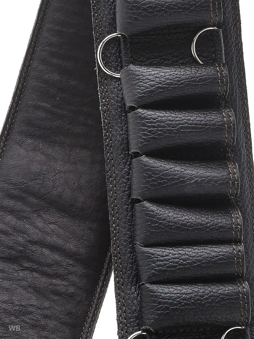 Патронташ охотничий 12 калибр, 24 патрона, натуральная кожа