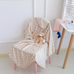 Плед 100х150 Sofi De MarkO Тедди бежевый