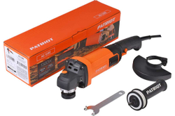 Углошлифовальная машина (УШМ) PATRIOT AG 128E тонкий корпус, пылезащищенная, диск 125 мм 110301129