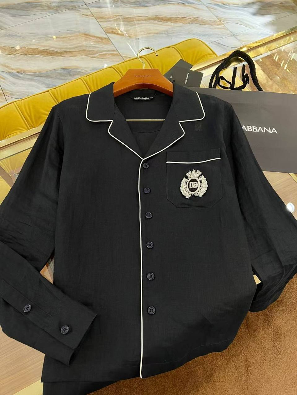 Льняной костюм Dolce&Gabbana
