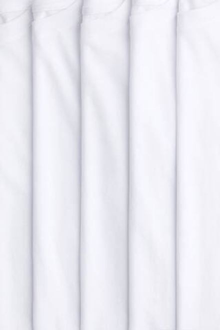 H&M Набор из 5 футболок, белый