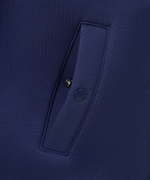 Бомбер ESSENTIAL Fleece Bomber, темно-синий/серый меланж