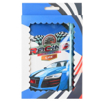 Блокнот детский Basir на замке, с ручкой, формат А6, серия "машина" ассорти, переплет 7БЦ, 17.5*12 см, 48 листов