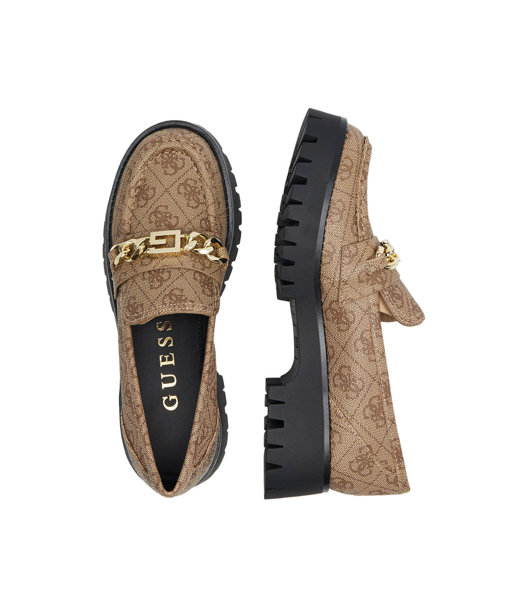 Лоферы ALMOSTY Guess - бежевый(FLTALM FAL14)