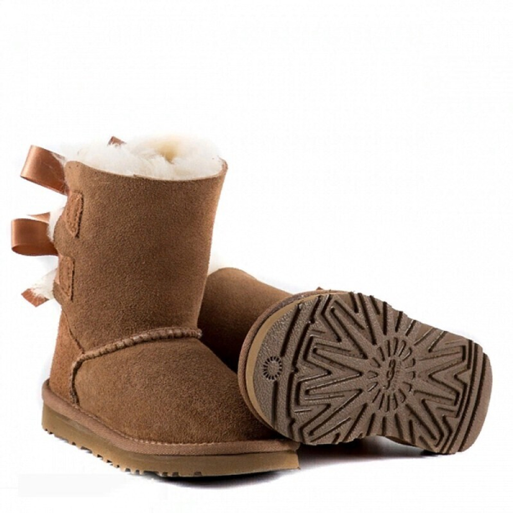 Угги Kids Bailey Bow Chestnut